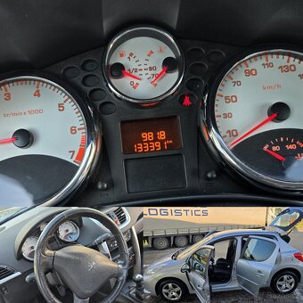 PEUGEOT 207 FACELIFT 1,4 16v  KLIMATIZACE , ALU, 133tis.km - 6