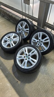 Prodám zánovní letní sadu originál Škoda 5x100 - 6