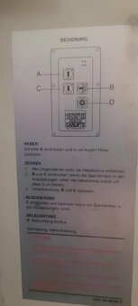 Dvou sloupový bezpřejezdový Německý zvedák KONI 7tun - 6