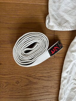 Kimono judo HIKU Tori 160cm bílé + pásek - 6