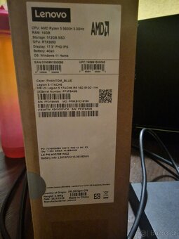 Lenovo Legion 5 • Ryzen 5 5600H • RTX 3050 • 16 GB RAM • 512 - 6