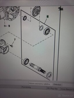 Lis JD 854 náhradní díly - 6