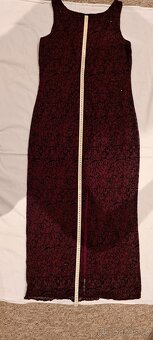 Dlouhé společenské šaty, vel.M - 6