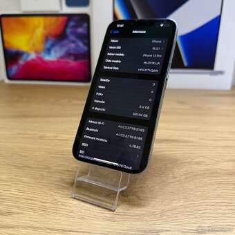 iPhone 13 Pro 512GB modrý, pěkný stav, 12 měsíců záruka - 6