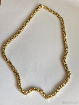 TOP-Zlatý řetízek 18K Žluté plné zlato 750/1000 - 6
