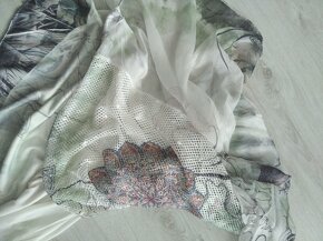 Halenka - tunika mandala, 2 vrstvy, vel. L - XL - 6
