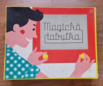 Gumový Rumcajs,hrající mlýnek,plechová káča,magická tabulka - 6