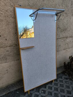 Retro předsíňová stěna, věšák - Brusel 60. léta - 6