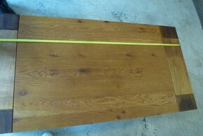 krásný masivní moderní dřevěný stůl konferenční - 6