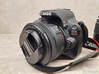 Canon EOS 100D + 3objektivy - 6