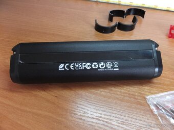Nová kvalitní sada světel na kolo USB nabíjení. - 6