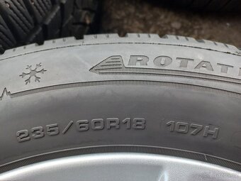 Prodám sadu Orig ALU kol Volvo 235/60R18 zimní - 6