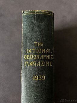 National Geographic, svázaný kompletní ročník 1939, anglicky - 6