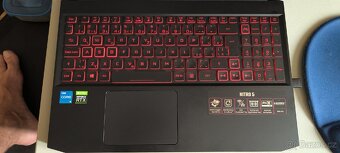 Acer Nitro 5 - i5 , RTX 3050 ti 4g , 1 Tb ssd - 6