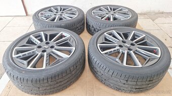 Alu kola Hyundai 17" 4x100 letní pneu 215/45 R17 5-6mm i20 - 6