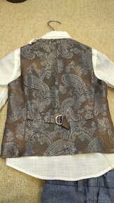 Detsky svatebni oblek v pro kluka 2,5 - 3,5roky - 6