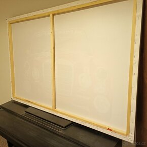 Prodám imitaci ručně malovaného velkého obrazu Mercedes AMG - 6