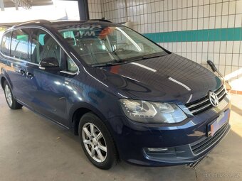 VW Sharan 2.0 TDI 103kW Match,DSG,7.míst,tažné,Xenon - 6