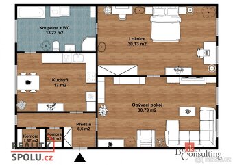 Prodej, byty/2+1, 99 m2, Kardinála Berana 826/18, 30100 Plze - 6