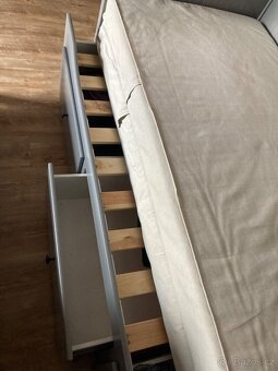 Rozkládací postel Hemnes 80x200 - 6