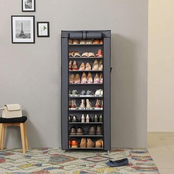 Modulární botník, výška 160 cm, 20 párů bot - NOVÉ - 6