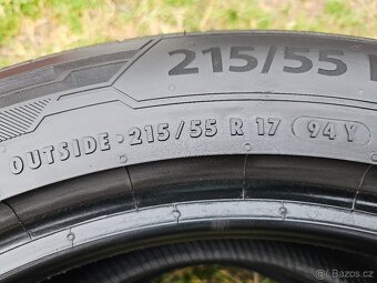 4x Letní pneu Barum Bravuris 5 HM - 215/55 R17 - 95% - 6