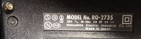 Kazetové magnetofony Panasonic modely RQ - 6