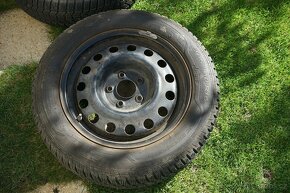 Plechové disky a zimní pneu SAVA 205/60R16 - 6