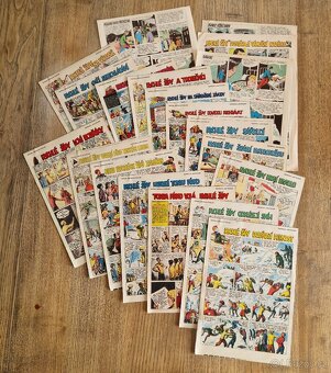 staré časopisy, komiks Rychlé šípy, Zálesák, Junák, Hlasatel - 6