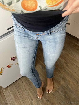 Těhotenské džíny/ jeggins značek H&M, New Look aj. - 6