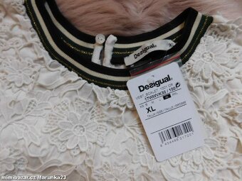 Luxusní nádherné nové šaty Desigual vel.42/XL - 6