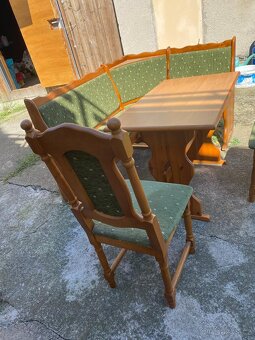 Rohový jídelní set - 6