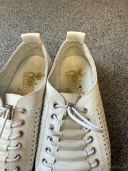 Dámské kožené boty Rieker vel.37 - 6