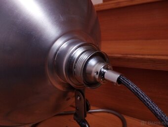 Retro kovová industriální lampa - 6