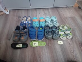 Boty, bačkůrky, croksy 24, Boty fare 25 - 6