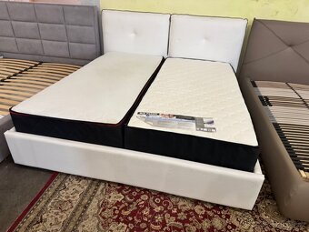 AKCE NOVÁ kožená Postel-letiště 180x200cm komplet - 6