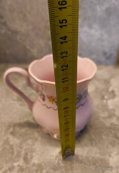 Růžový porcelán leander - 6