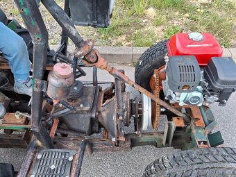 Traktůrek samodomo (nový motor) + malá vlečka - 6