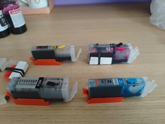 Kompatibilní plnitelné cartridge Canon PGI-550, CLI-551 - 6