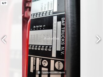 Tahač DAF XF 105 460 EURO 5 MANUAL - 6
