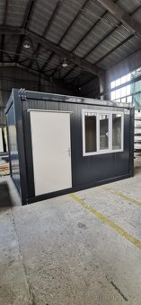 Obytný kontejner PMP-K o rozměru 2,4 x 4 m - antracit - 6