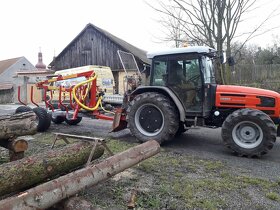 vyvážecí přívěs 4600 kg, za traktor - 6