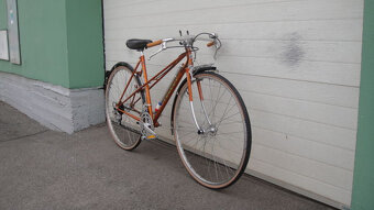 Peugeot, 1979, nádherné dámské kolo, oranžová perleť - 6