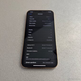 iPhone 12 Pro Max 128GB zlatý, pěkný stav, 12 měsíců záruka - 6