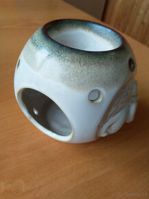 Svícen aroma lampa keramika - 6