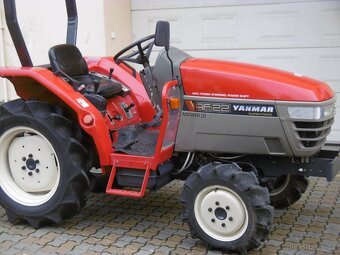 Malotraktor YANMAR AF22D s rotavátorem - 6