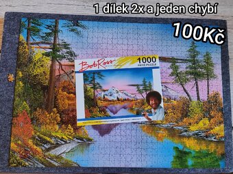Různé puzzle 500, 1000 dílků - 6