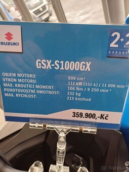 GSX-S 1000 GX - 4 roky záruka - 6