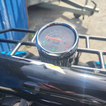 Čtyřkolka XTR Python 125cc 7" modrá - 6