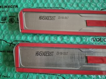 dekorativní ozdobné a ochranné lišty prahu Kia Stonic (YB CU - 6